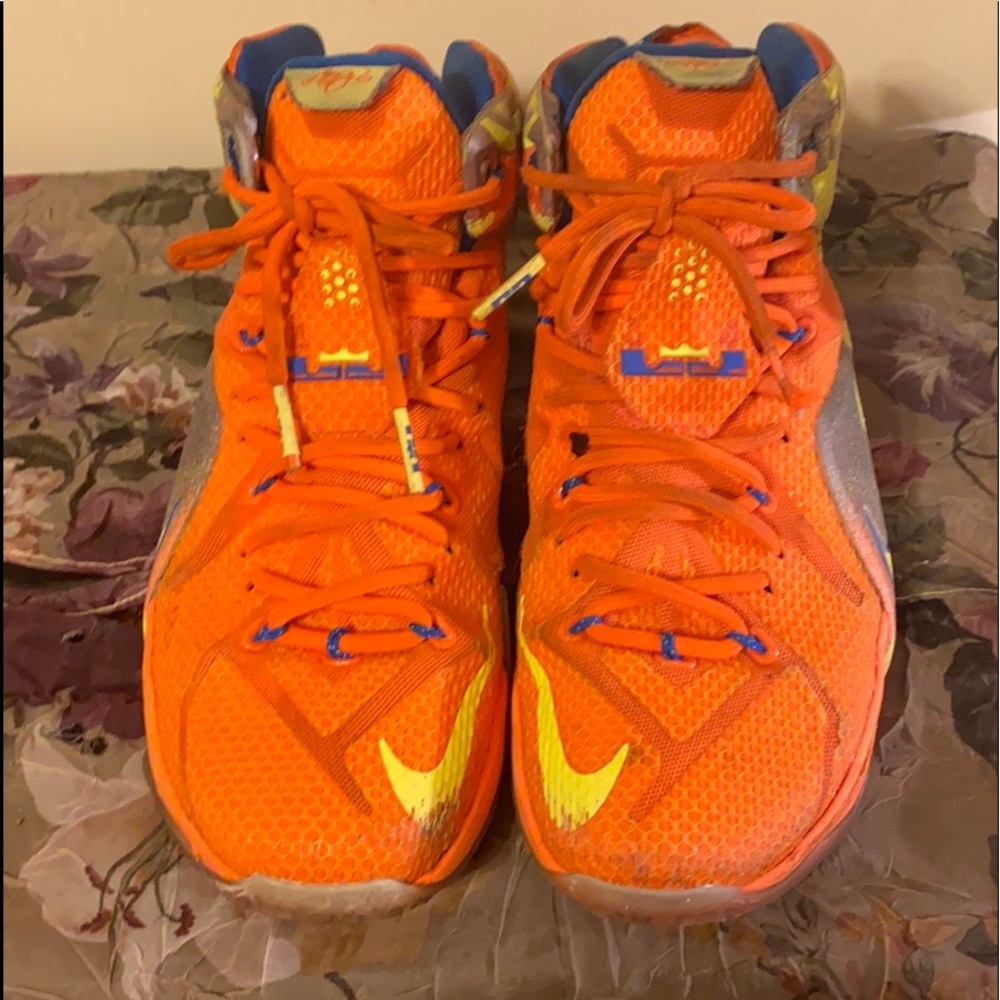 Men’s LEBRON 12 Six Meridian preowned Size 9.5